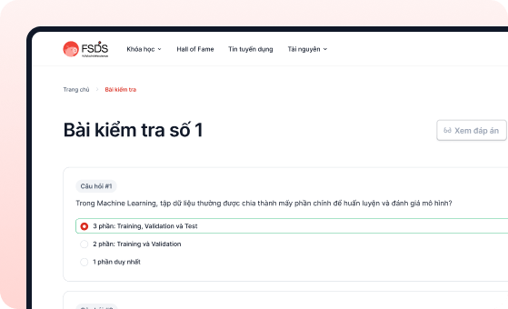 Hệ thống ôn tập hiệu quả